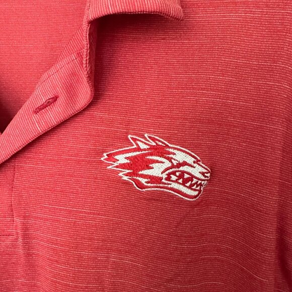 Two (2) Under Armour Heatgear Polo Shirts, Men's XL Loose Fit, Wolves Embroidery - Picture 9 of 12